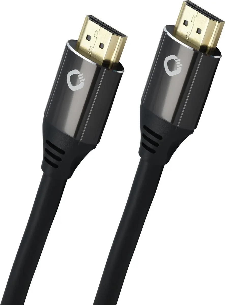 Oehlbach HDMI 2.1 Gecertificeerd Kabel 1,5m - Zwart