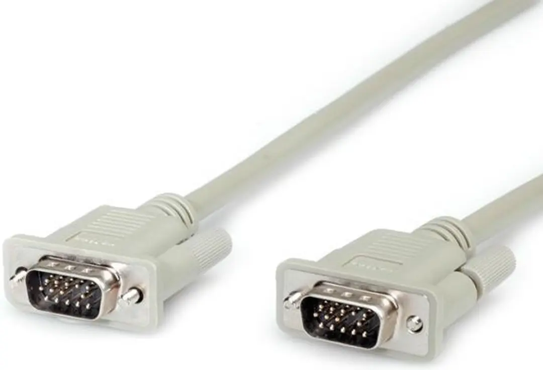 Roline VGA HD15 M/M Kabel 1,8m - Grijs