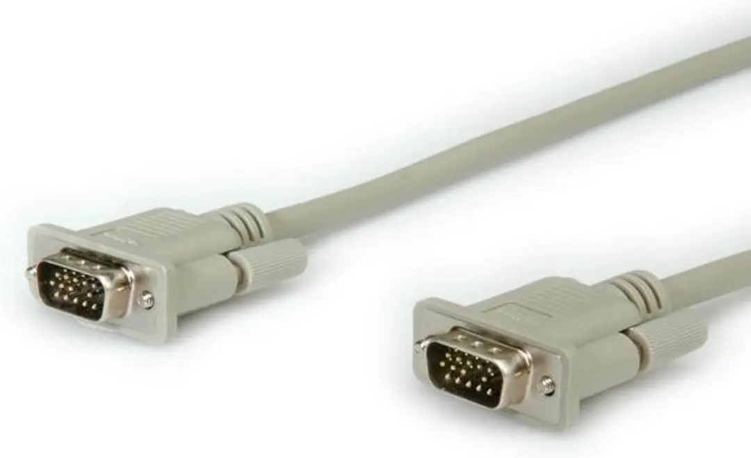 Roline VGA HD15 M/M Kabel 1,8m - Grijs