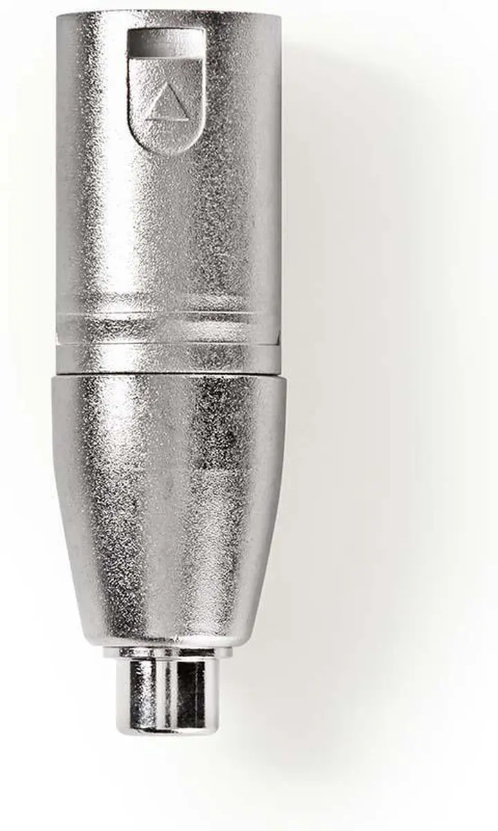 Nedis XLR 3-Pins Male naar RCA Female Adapter - 10 Stuks