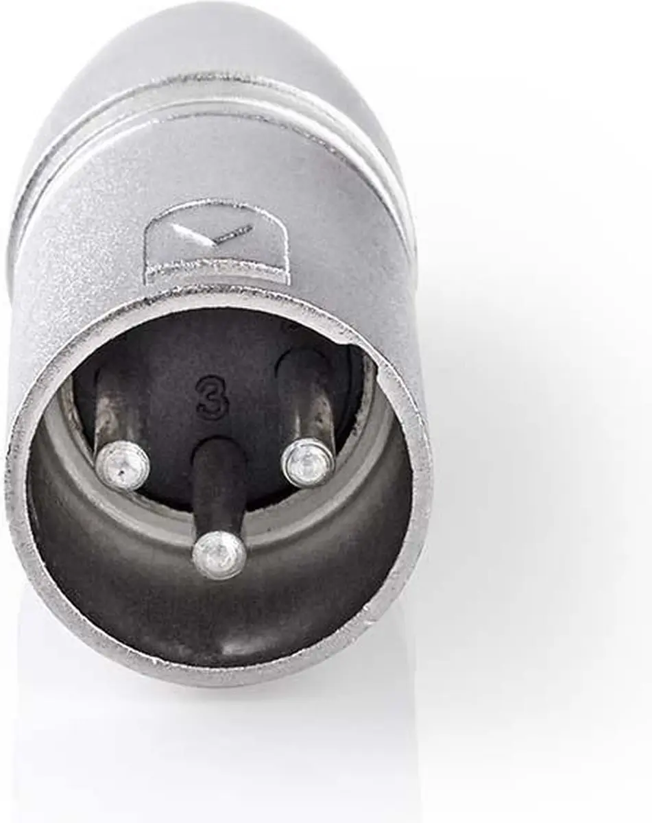 Nedis XLR 3-Pins Male naar RCA Female Adapter - 10 Stuks