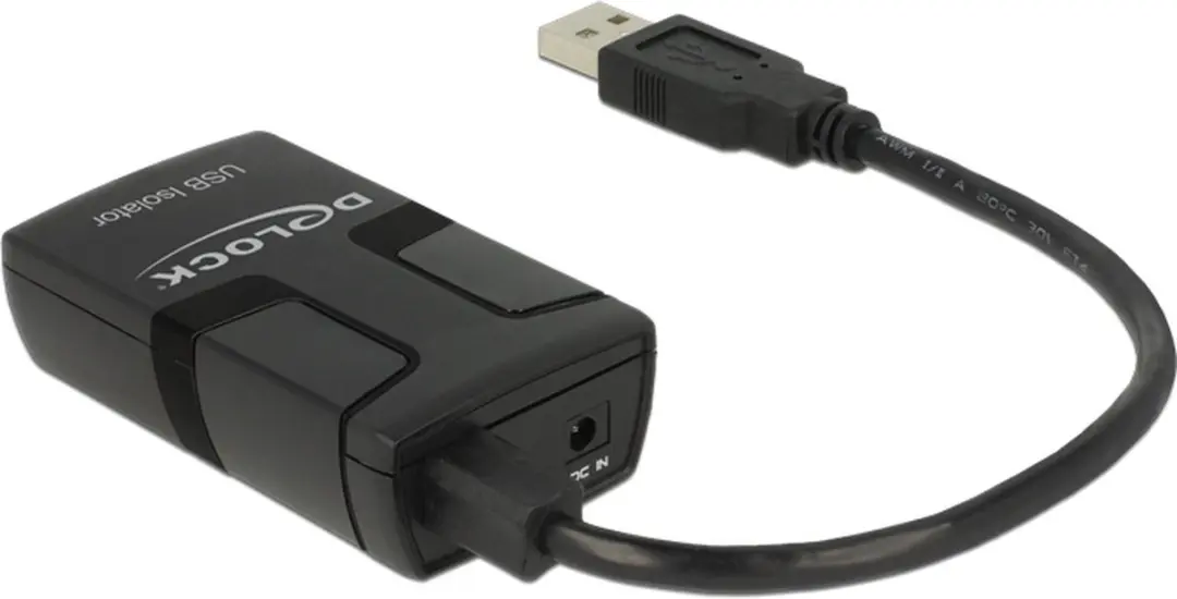 Delock USB Isolator 5 kV - Zwart