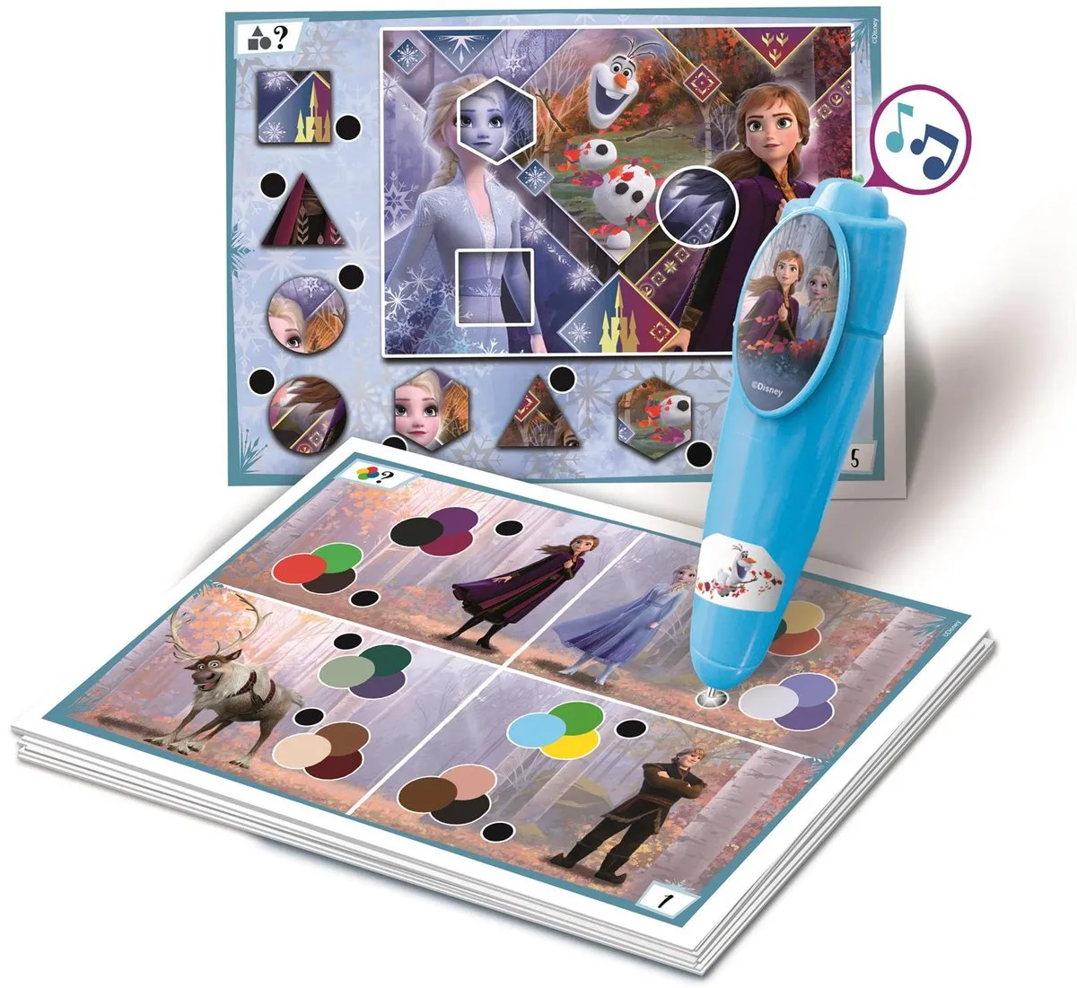 Clementoni Quizzy Disney Frozen Educatief Spel - Multikleur