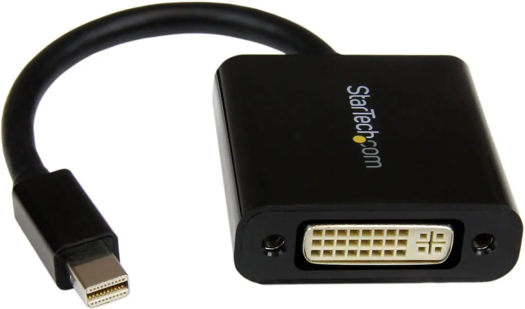Startech MDP2DVI3 Mini-DisplayPort naar DVI Adapter - Zwart