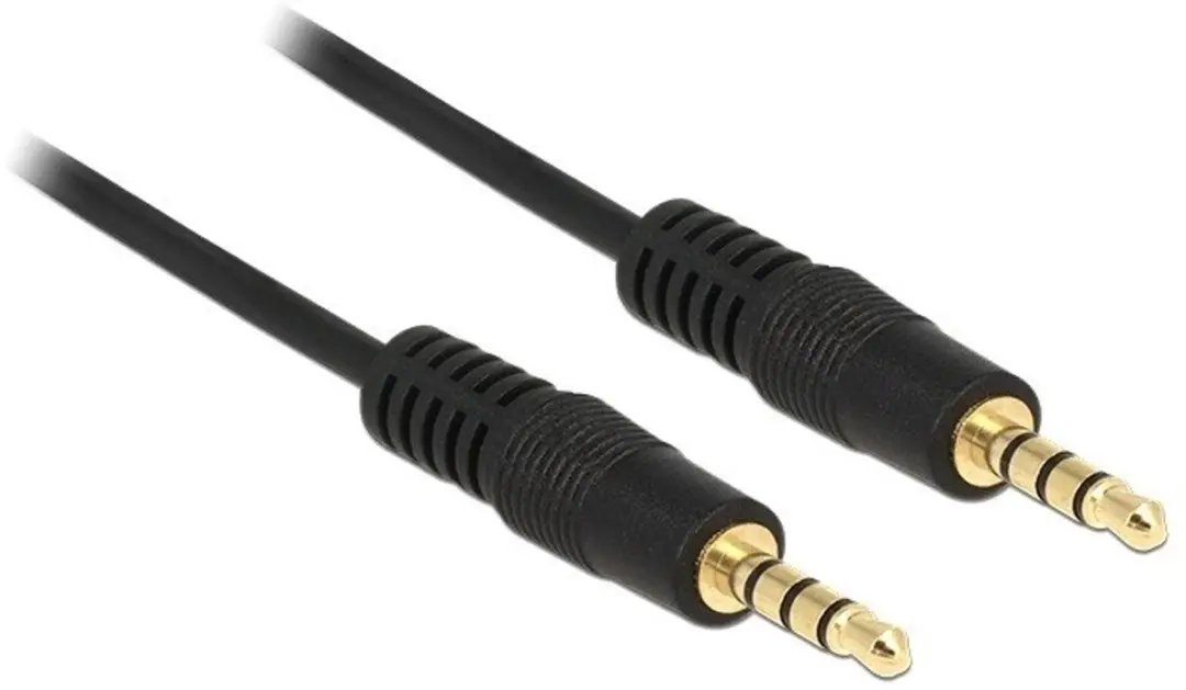 Delock 3,5mm Jack 4-polig Audio/Video Kabel AWG24
