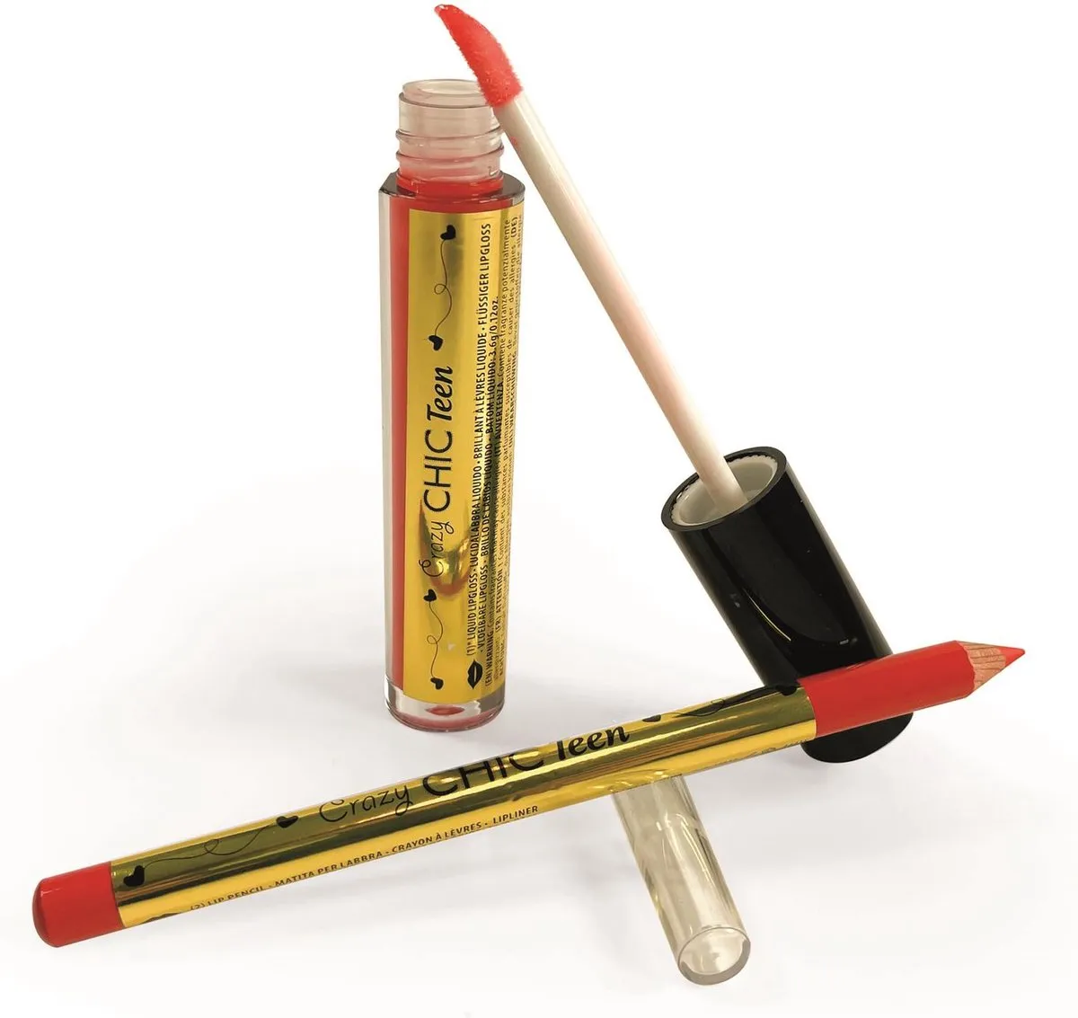 Clementoni Crazy Chic Minikit Lipgloss & Lippotlood Queen