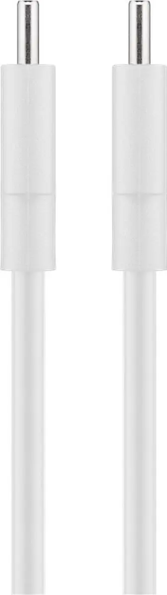 Goobay USB-C naar USB-C Kabel 2m - USB2.0 - 60W - Wit - 10 Stuks