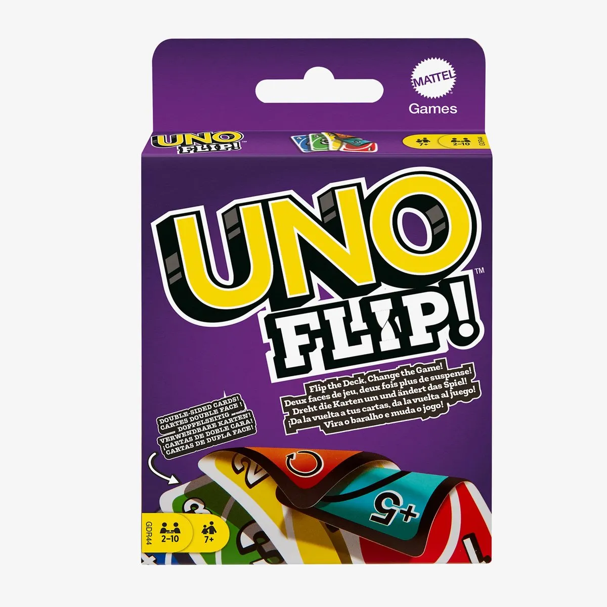 Mattel Games UNO Flip Kaartspel - 2-10 Spelers