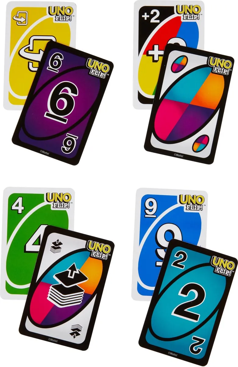 Mattel Games UNO Flip Kaartspel - 2-10 Spelers