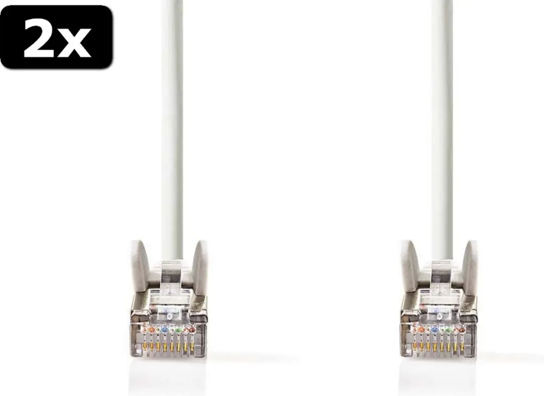 Nedis CCGB85121WT15 Netwerkkabel Cat5e 1,5m Wit