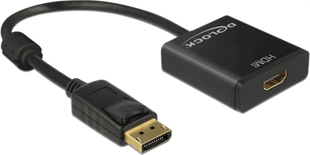 Delock DisplayPort naar HDMI Adapter 4K 30Hz