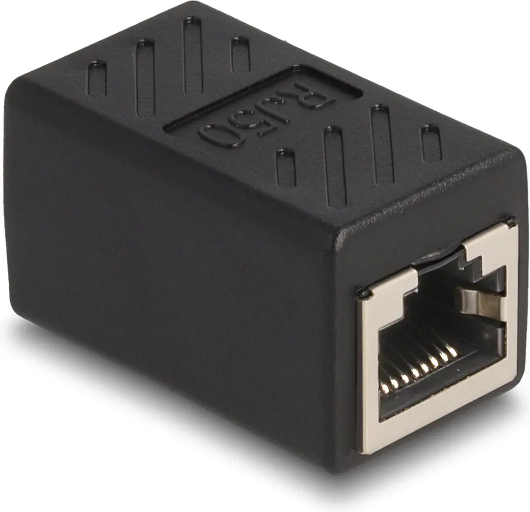 Delock RJ50 Adapter jack - jack - Zwart