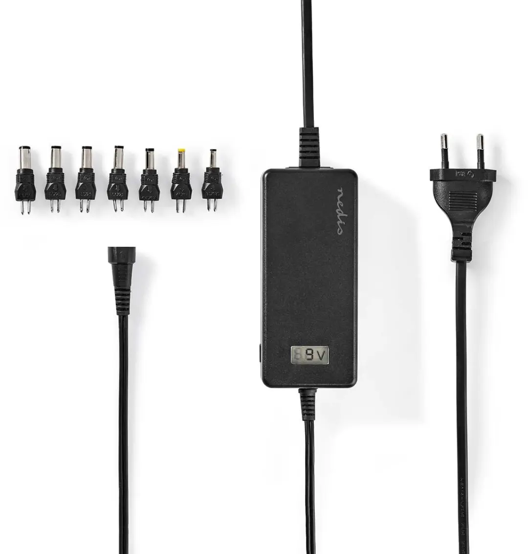 Nedis ACPA105 Universele AC-Stroomadapter 36W - 1.8m - Zwart