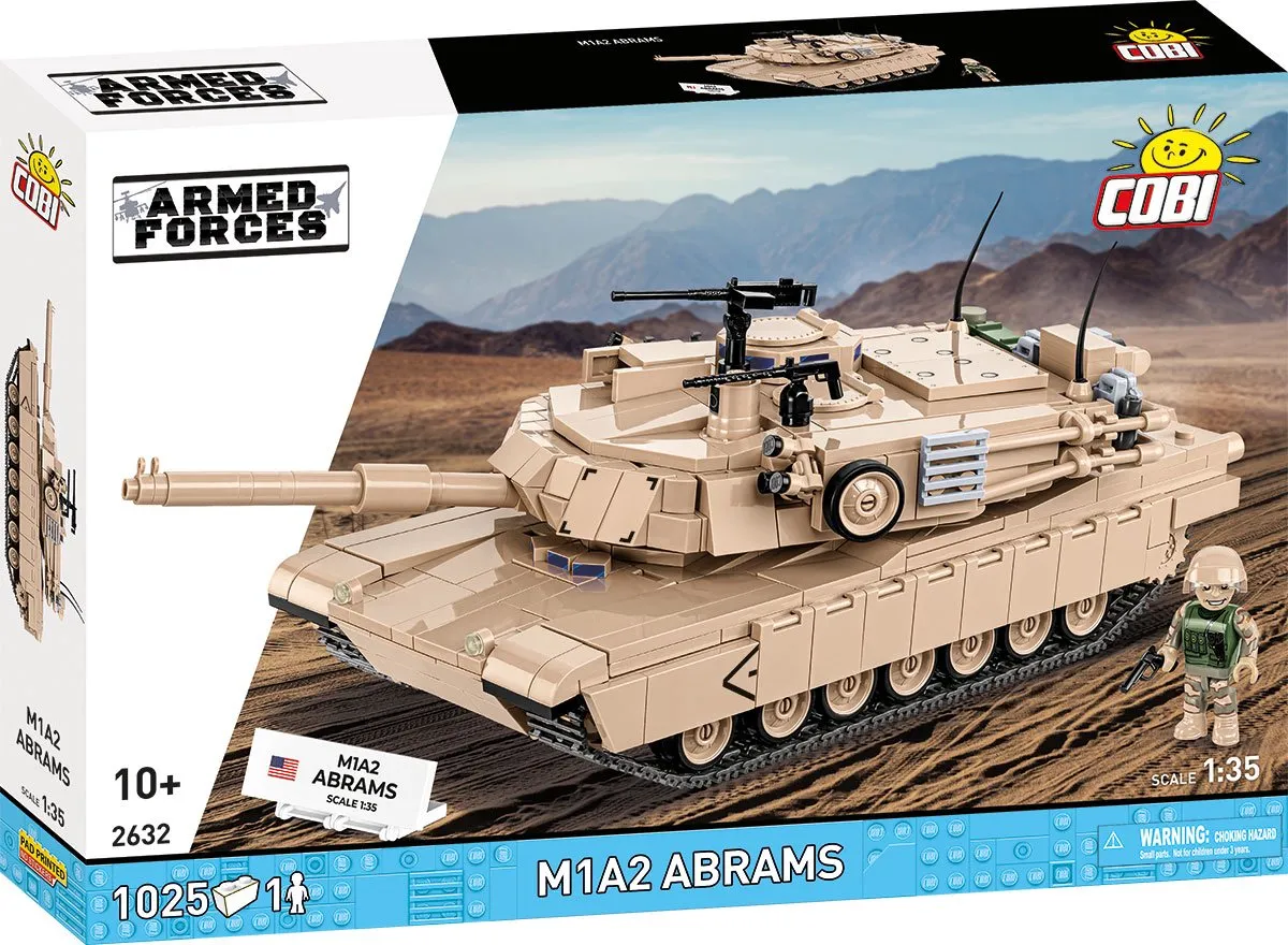 Cobi M1A2 Abrams 1000 Stenen
