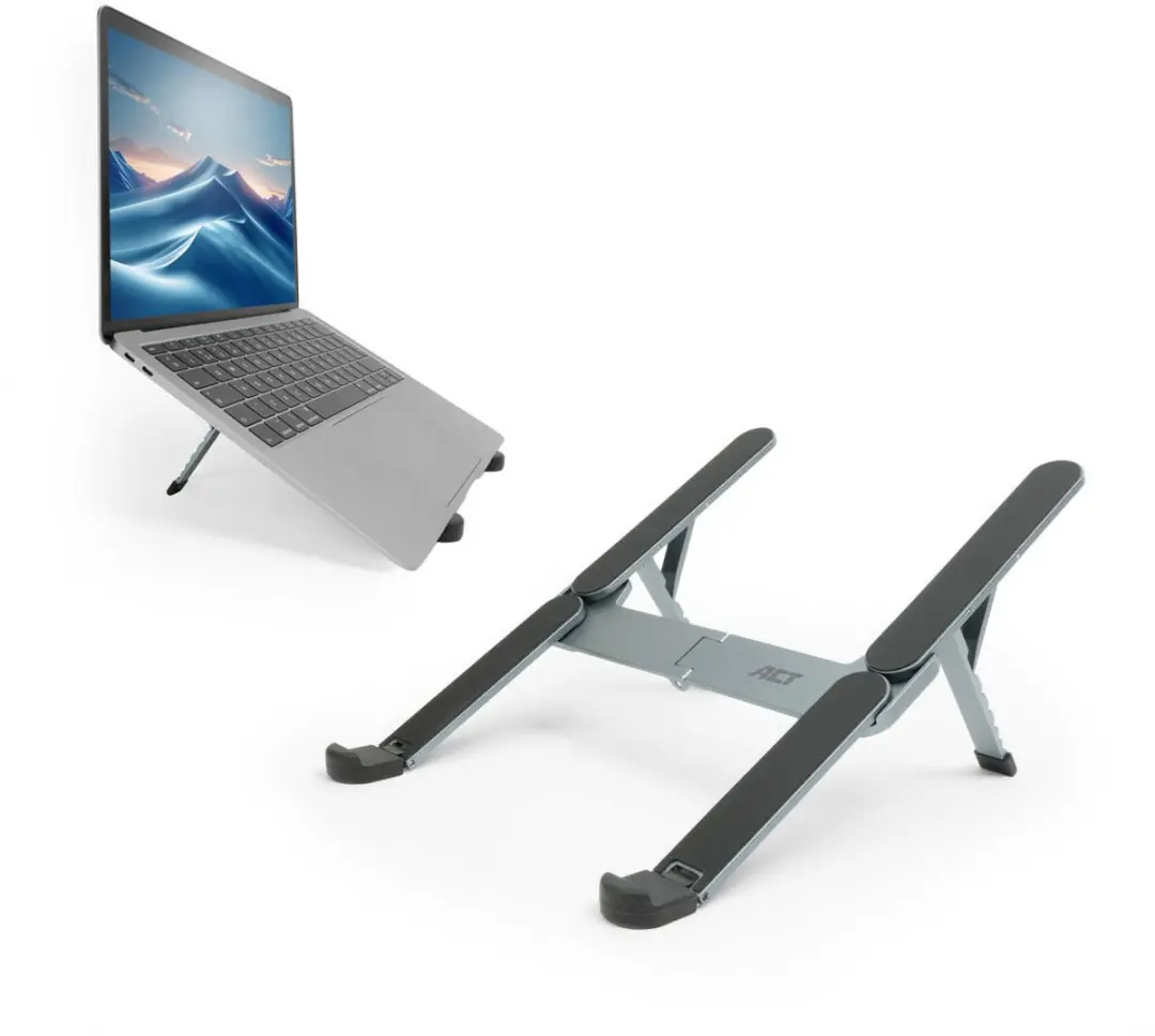 ACT AC8122 Inklapbare Laptopstandaard