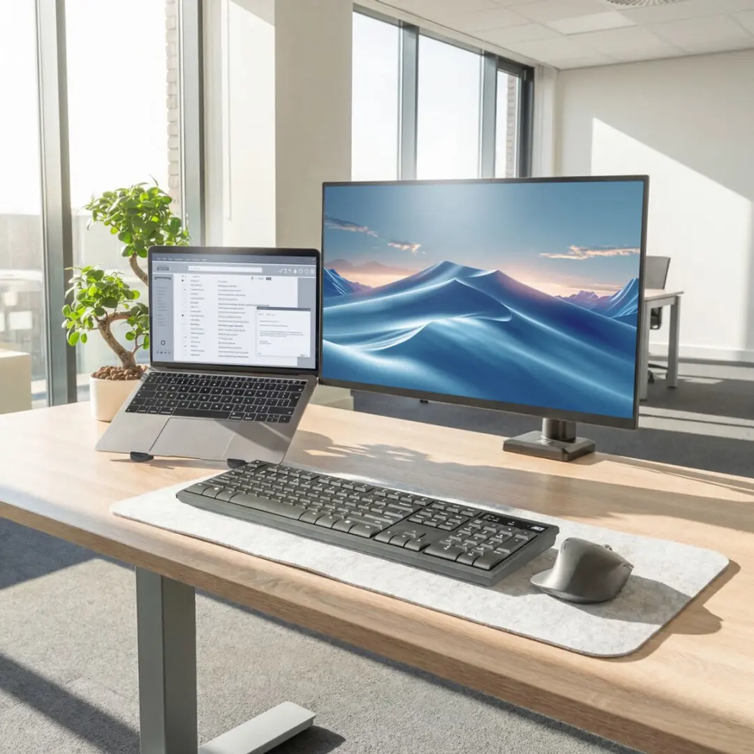 ACT AC8122 Inklapbare Laptopstandaard - Donker grijs - afbeelding 6 van 6