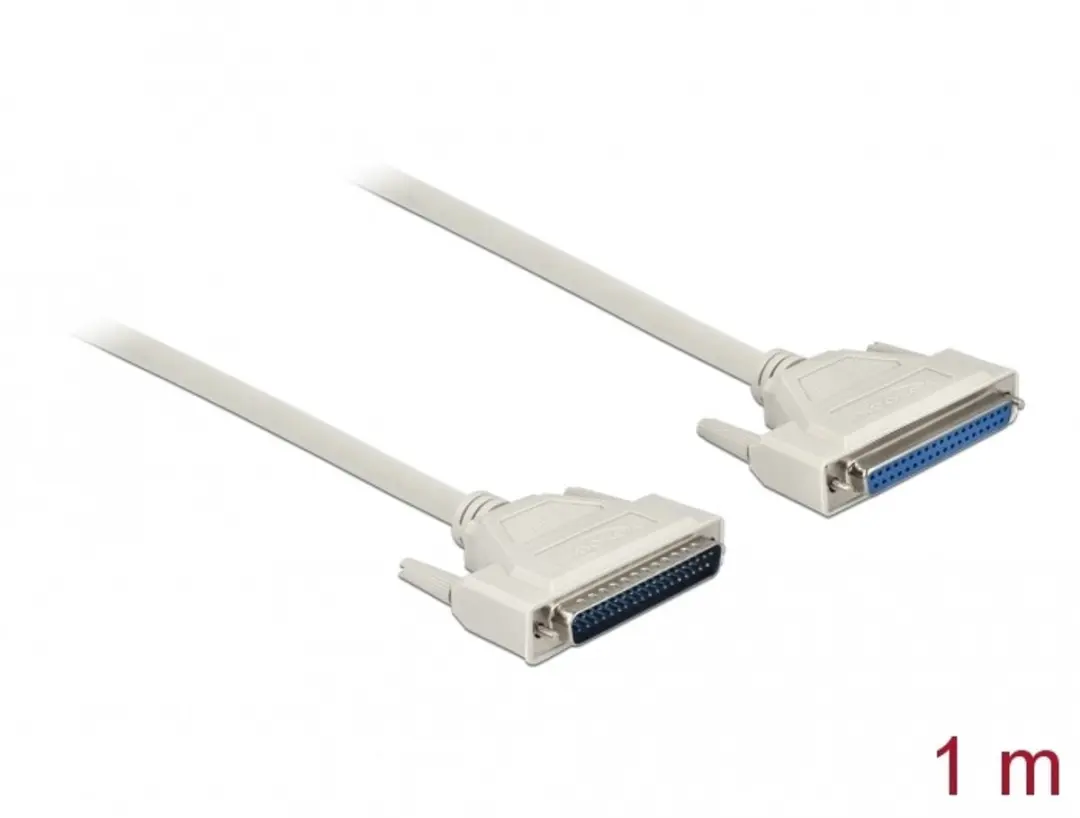 Delock D-Sub 37 Male Naar Female Kabel 1m