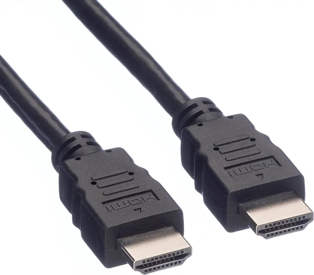 Value Monitorkabel HDMI High Speed M/M 5m - Zwart