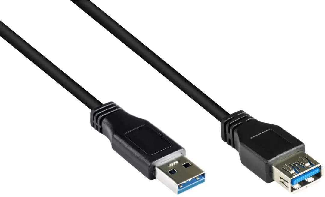 ACT SB3040 USB 3.0 Kabel A-male naar A-vrouw 0,50m