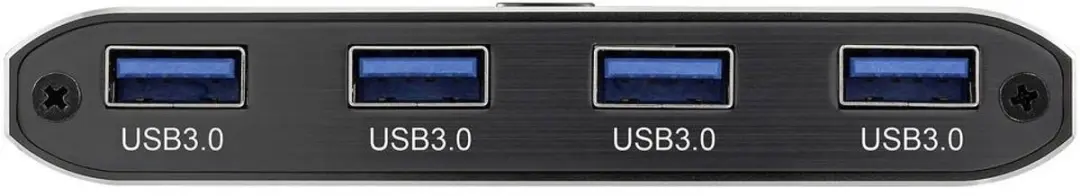 SpeaKa Professional SP-13710916 USB 3.2 Schakelaar 2 Poorten - Grijs