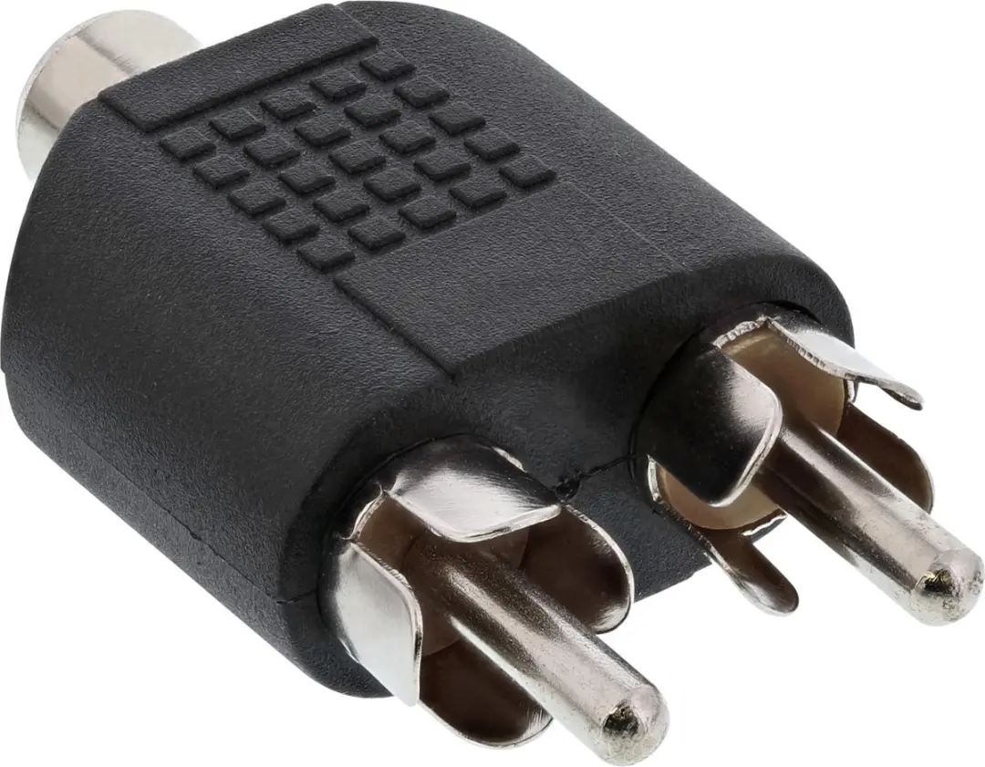 InLine Tulp Audio Adapter - 99311 - Zwart