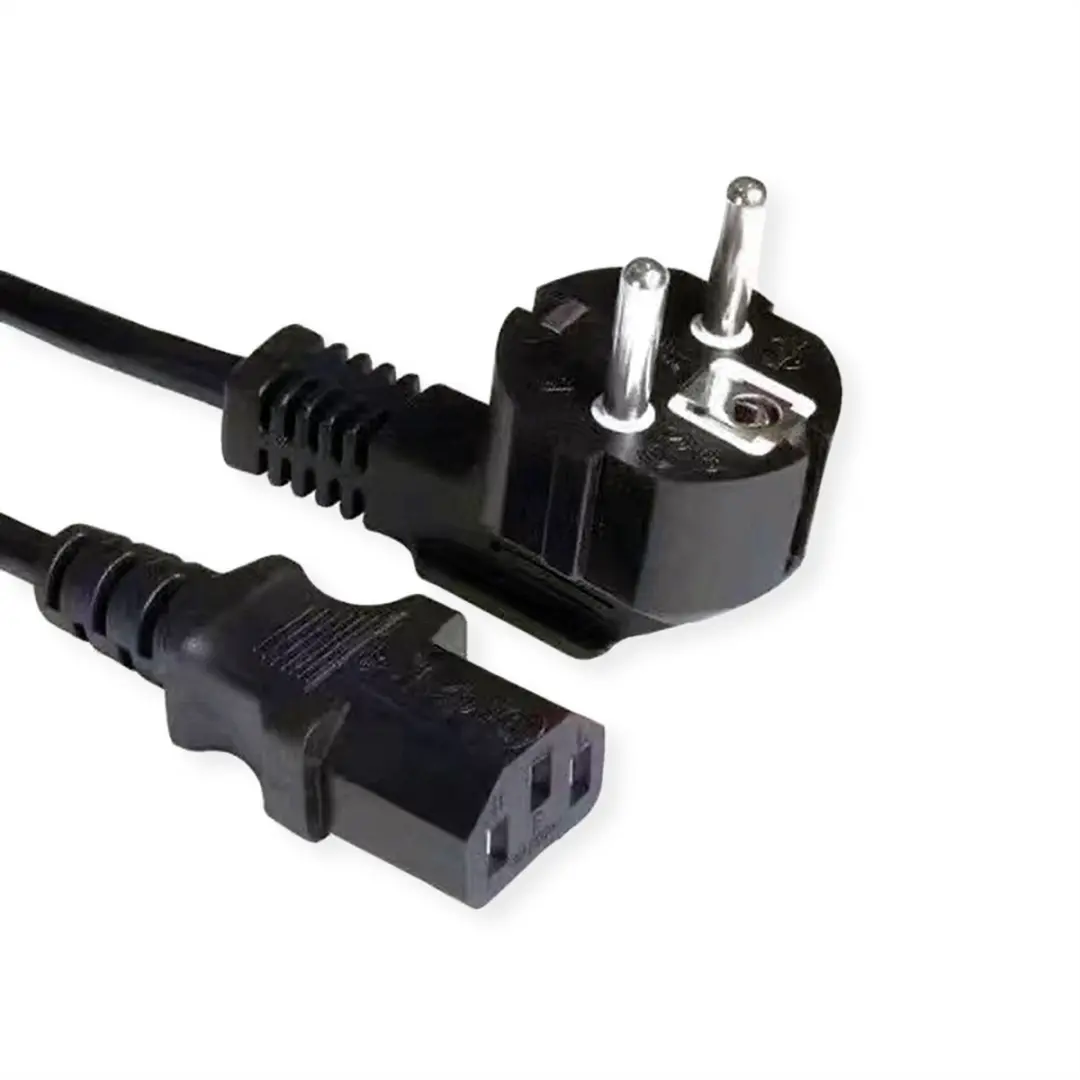 Value IEC-Female Stroomkabel 3m - Zwart