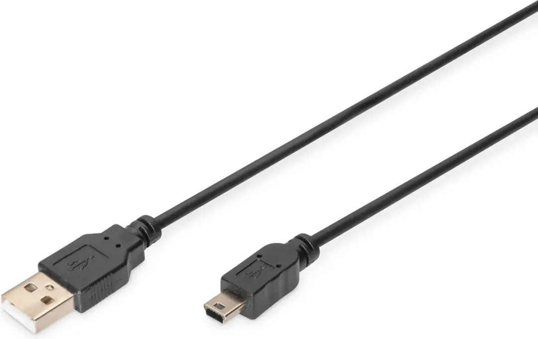 Digitus USB A naar Mini USB B Kabel 3m
