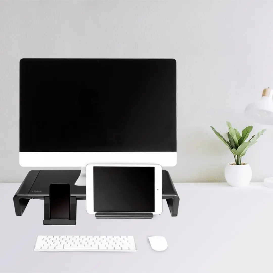 Logilink BP0140 Monitorstandaard - Zwart