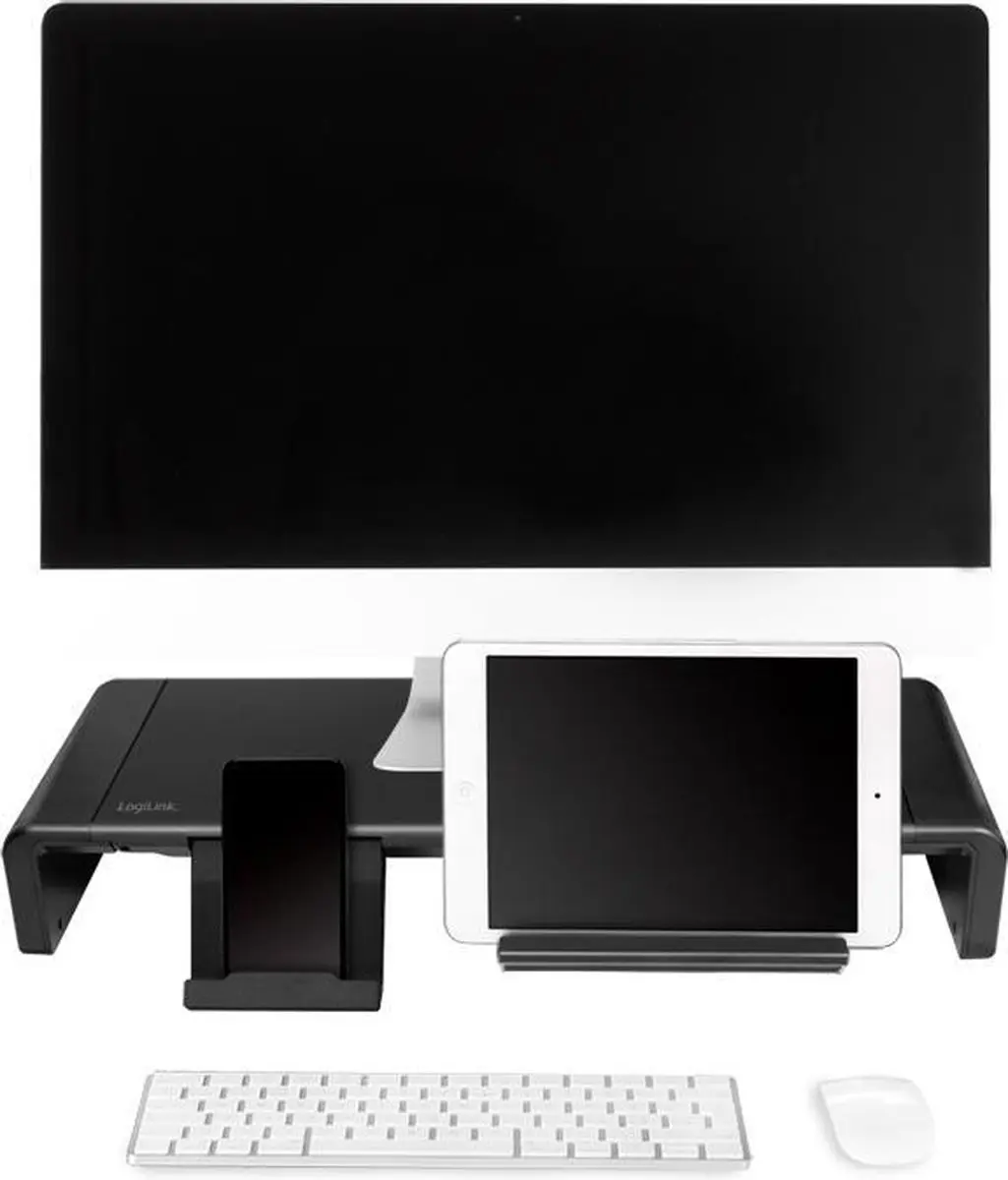 Logilink BP0140 Monitorstandaard - Zwart