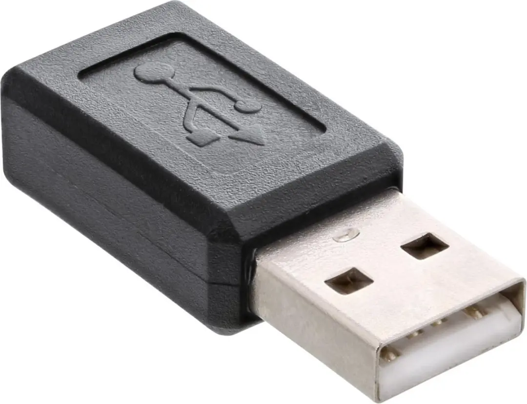 InLine USB Micro-B naar USB-A Adapter USB2.0