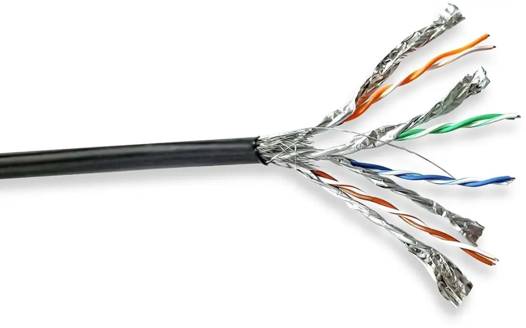 Nedis CAT7 Netwerkkabel Rol 100m - Buitenshuis - Zwart