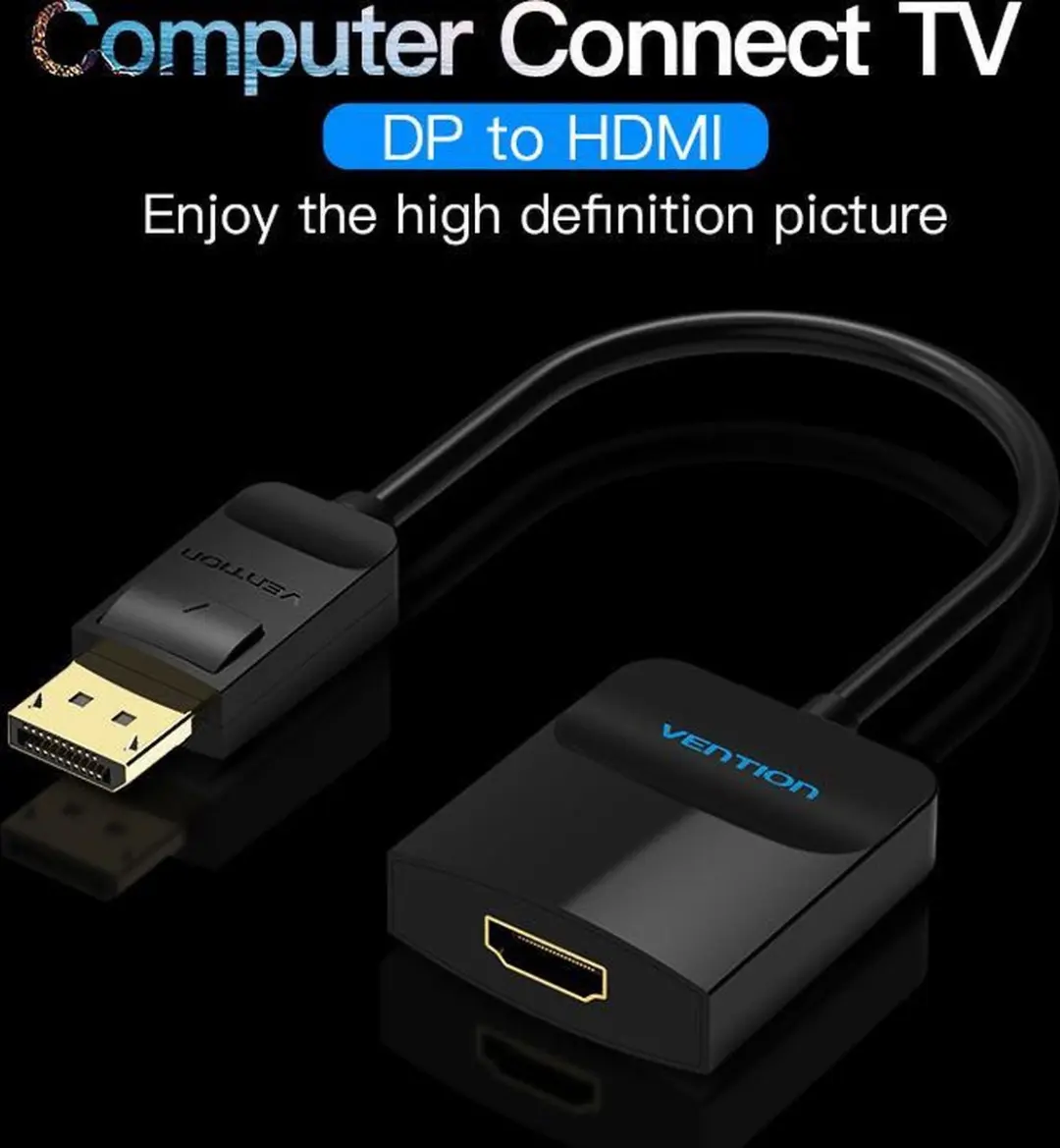 Vention DisplayPort naar HDMI Converter V028 - Zwart