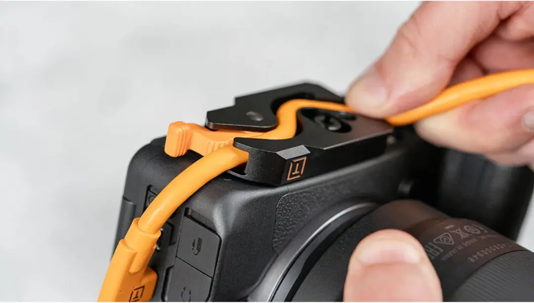 Tether Tools TetherGuard Leverlock Plate - Oranje/Zwart