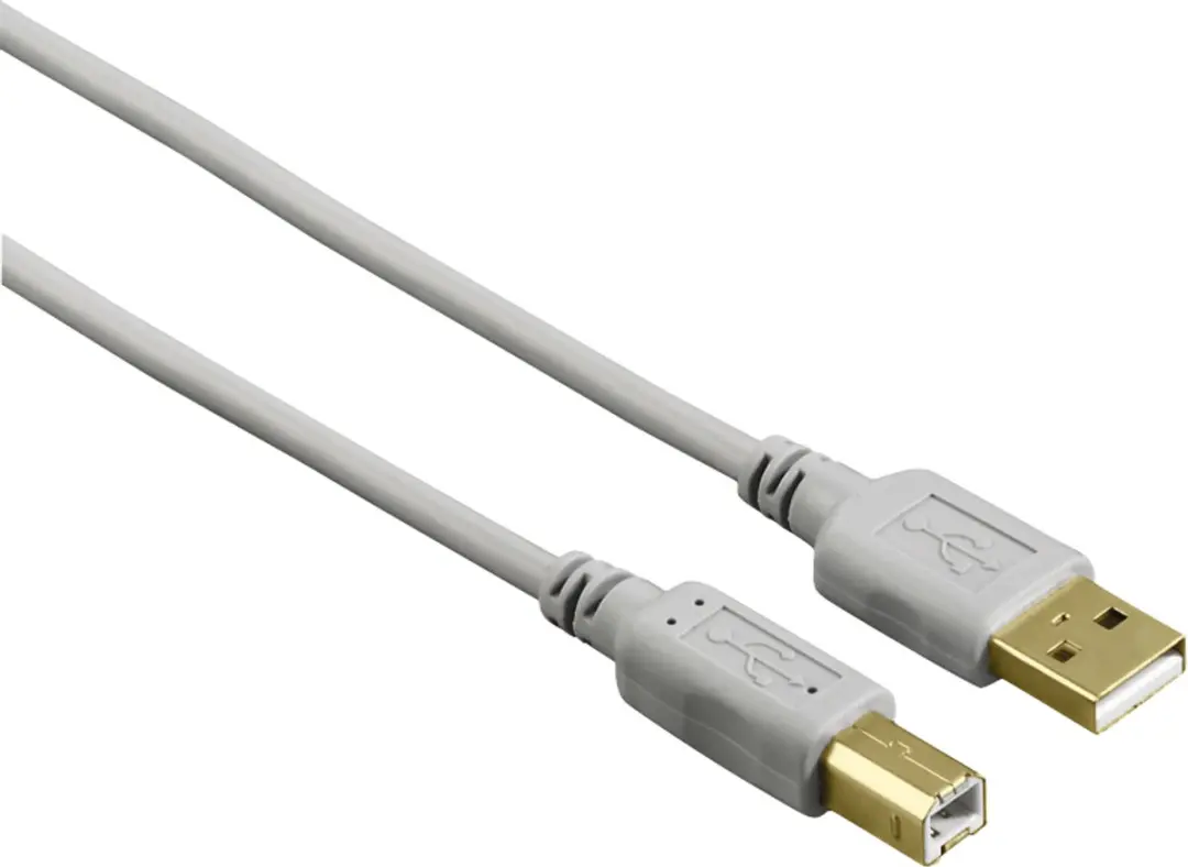 Hama USB 2.0 Verguld Kabel 1,5m