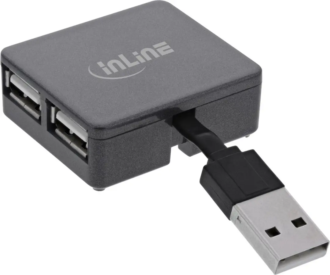 InLine USB 2.0 4-poorts Hub 33293L