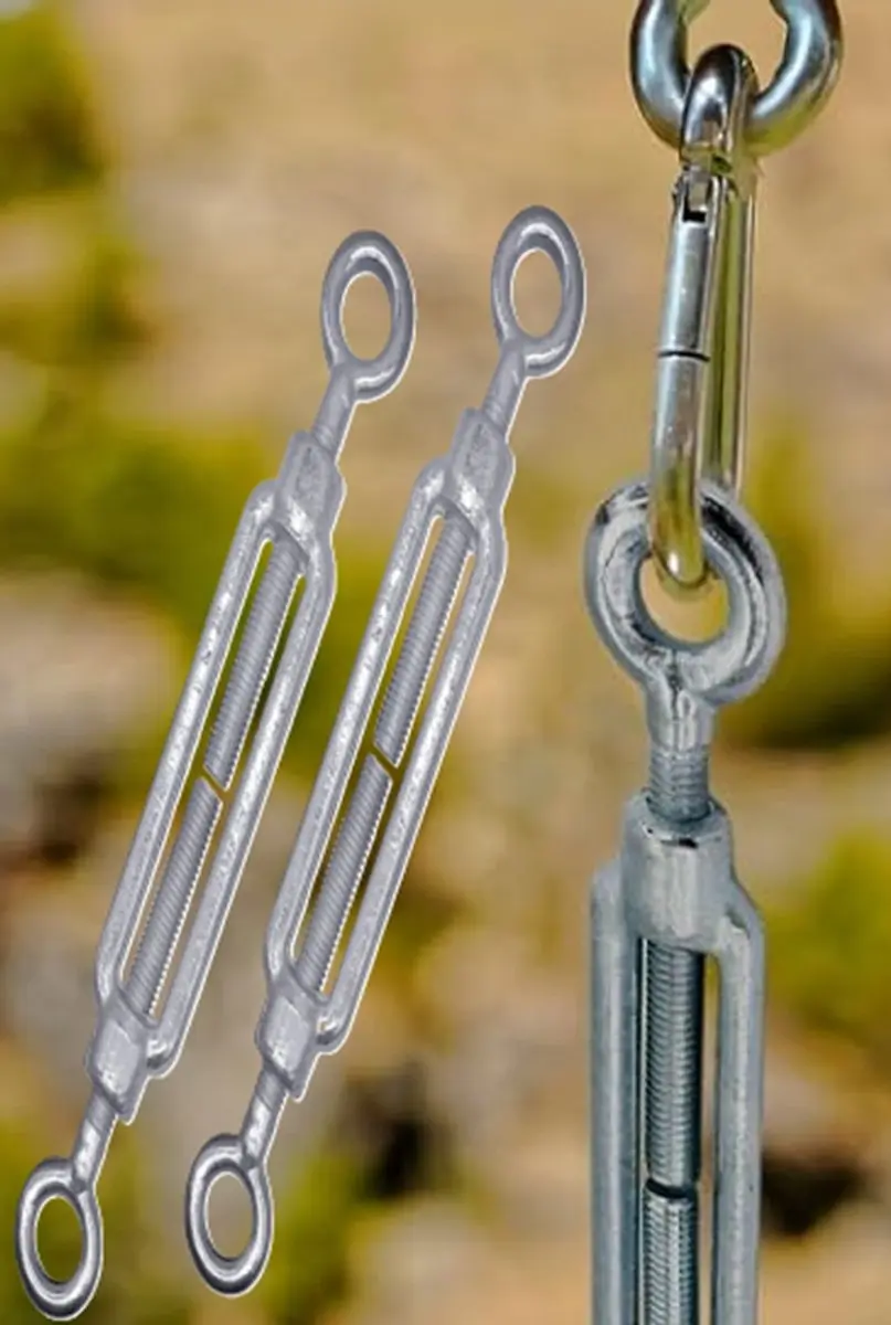 Dulimex Kabelspanner Oog-Oog 10mm - Verzinkt
