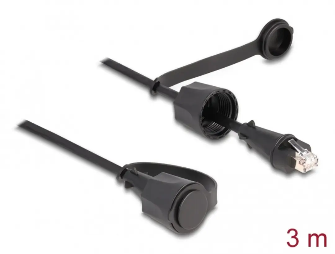 Delock Cat.6 STP RJ45 Kabel 3m