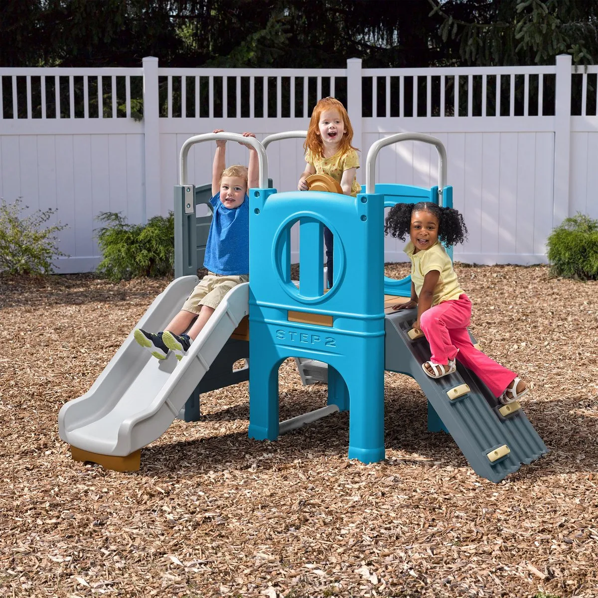 Step2 Scout & Slide Climber Klimtoestel - Grijs/Blauw