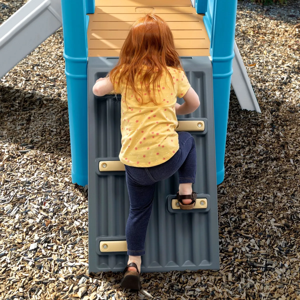 Step2 Scout & Slide Climber Klimtoestel - Grijs/Blauw