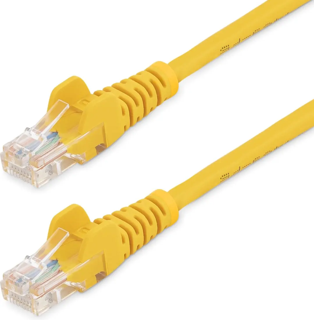 Startech 45PAT1MYL Netwerkkabel RJ45 - 1m - Geel