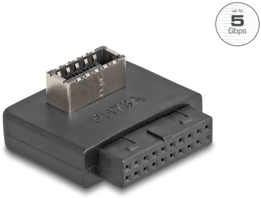 Delock USB 5Gbps Adapter Pin Header naar Type-E female