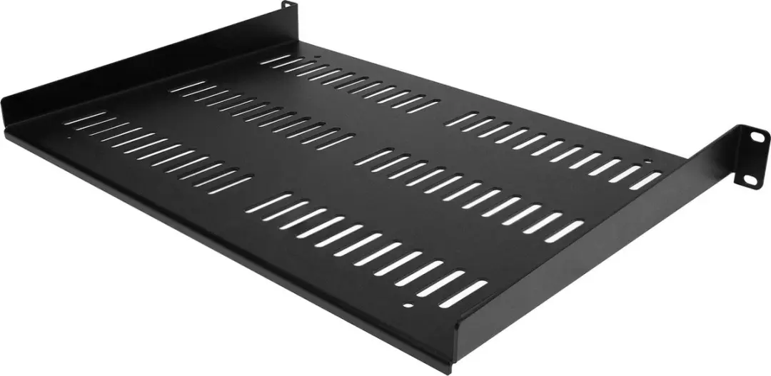 Startech 1U Rackplank 12 inch - Geventileerd - Zwart