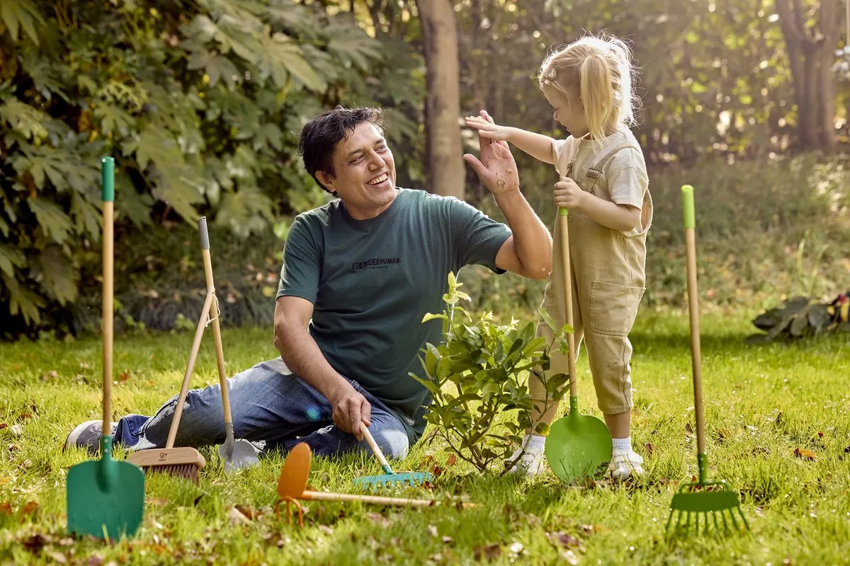 Hape E5587EU Tuinschep - Groen/Bruin