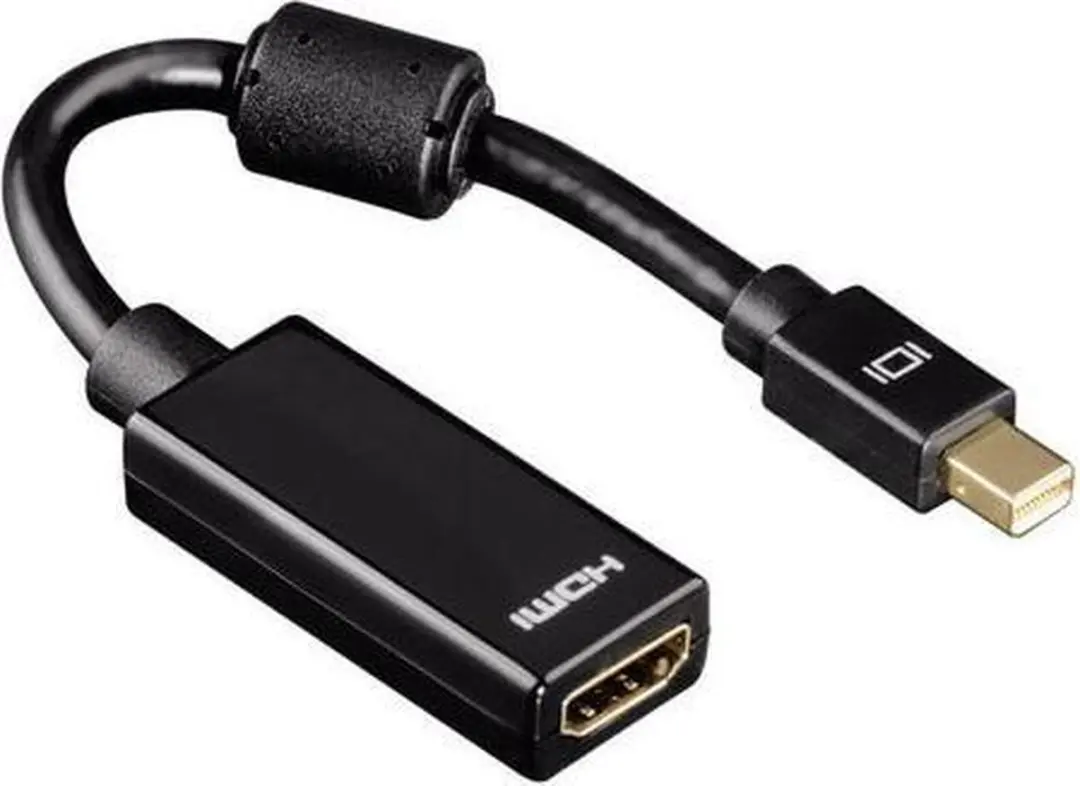 Hama HDMI Kabel 00122236 - 0,1m - Type A naar Type D - Zwart