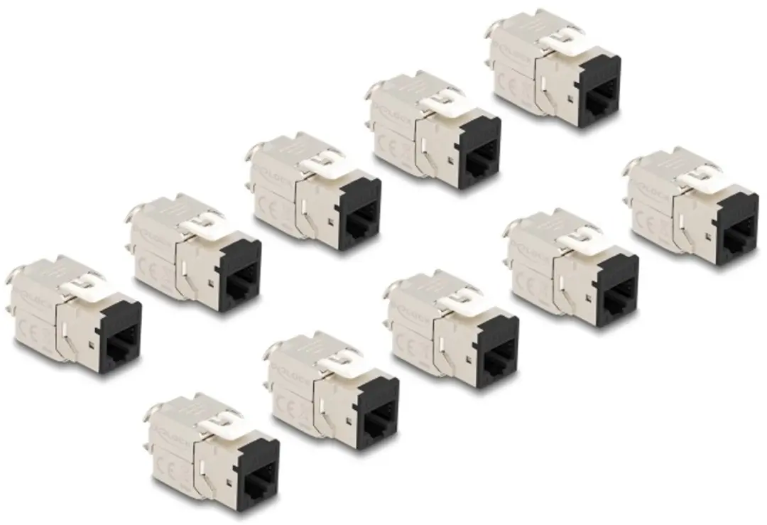 Delock Keystone RJ45 Cat.6A LSA Modul