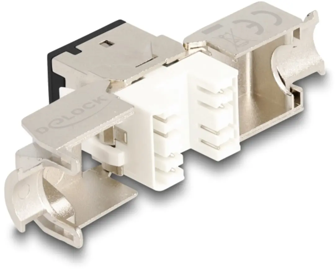 Delock Keystone RJ45 Cat.6A LSA Modul - 10 Stuks