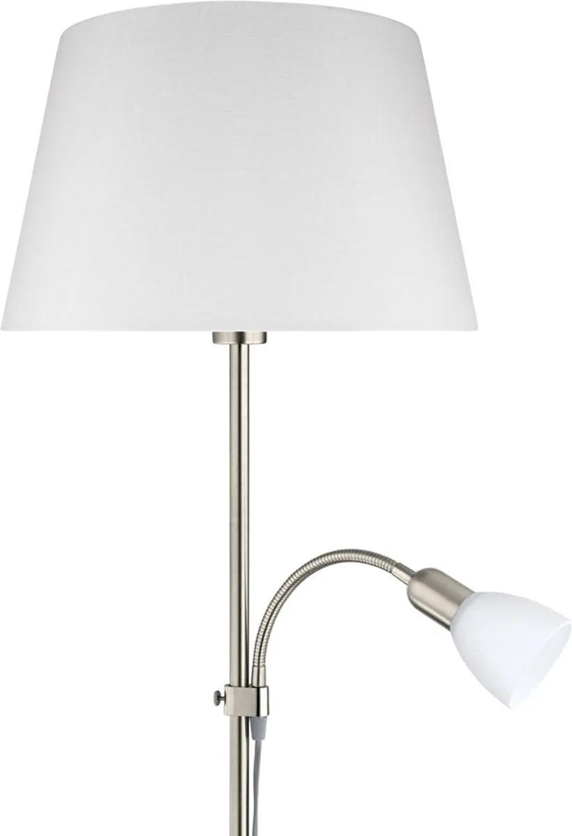 Eglo Conesa Vloerlamp 170cm - Grijs/Wit