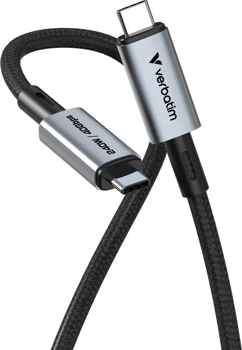 Verbatim USB-C Kabel 240W 40Gb/s