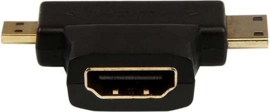 Startech HDACDFMM HDMI T-adapter - F/M - Zwart