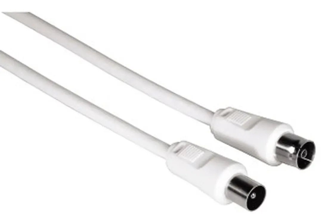Kabel Coaxiale Antenne TV Hama 00011901 Wit 3 m